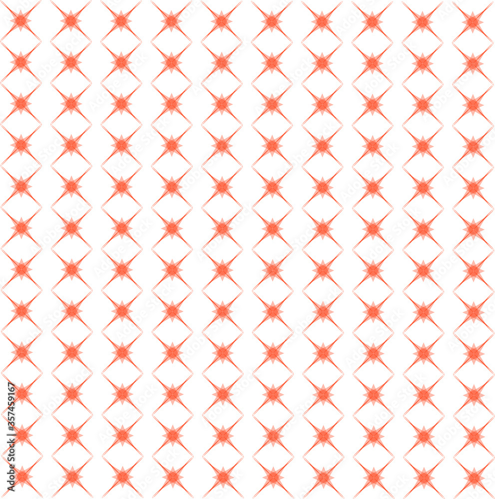 Abstract geometric pattern design. Red color pattern background 