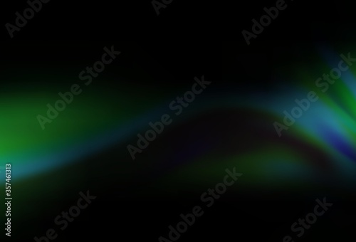 Dark BLUE vector colorful blur background.
