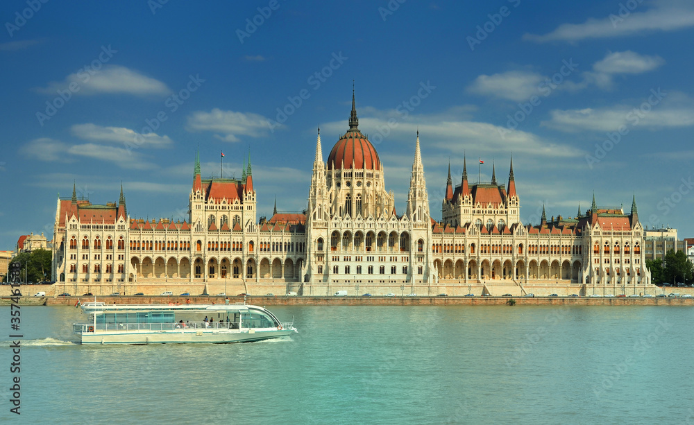 View of Budapest Parliament Hungary View of Budapest Parliament Hungary