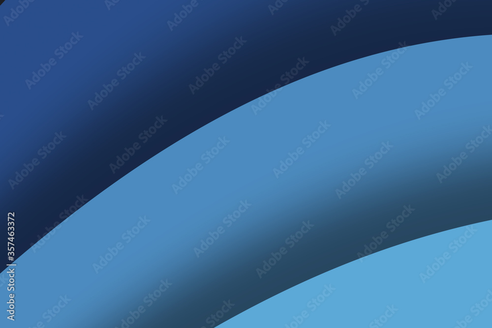 Deep blue abstract layers background for business cards, posters and flyers