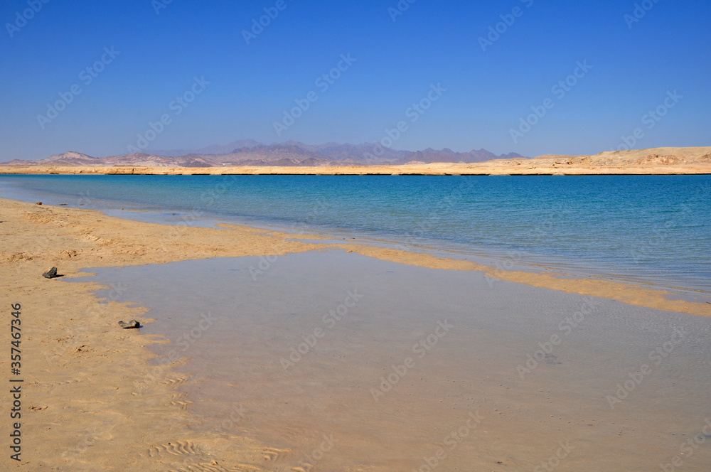 Beautiful Ras Mohammed National Park in Egypt.