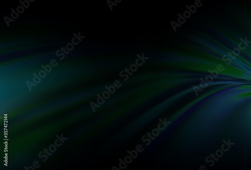 Dark BLUE vector blurred bright texture.