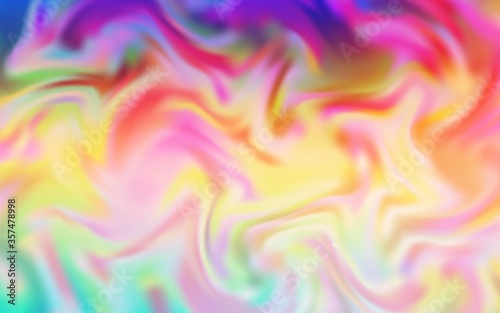 Light Multicolor vector blurred shine abstract background.