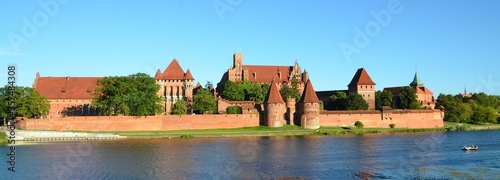 Malbork knights castle in Poland (world hritage list Unesco)