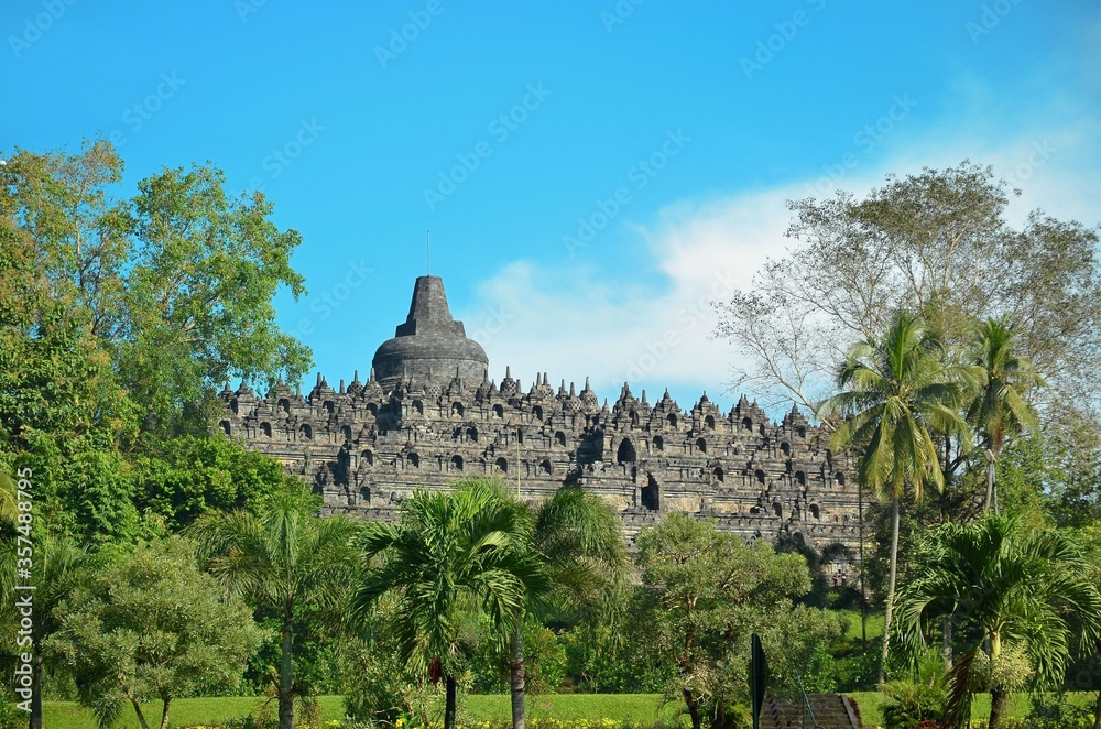 Buddist temple Borobudur complex in Yogjakarta in Java, indonesia Buddist temple Borobudur complex in Yogjakarta in Java, indonesia