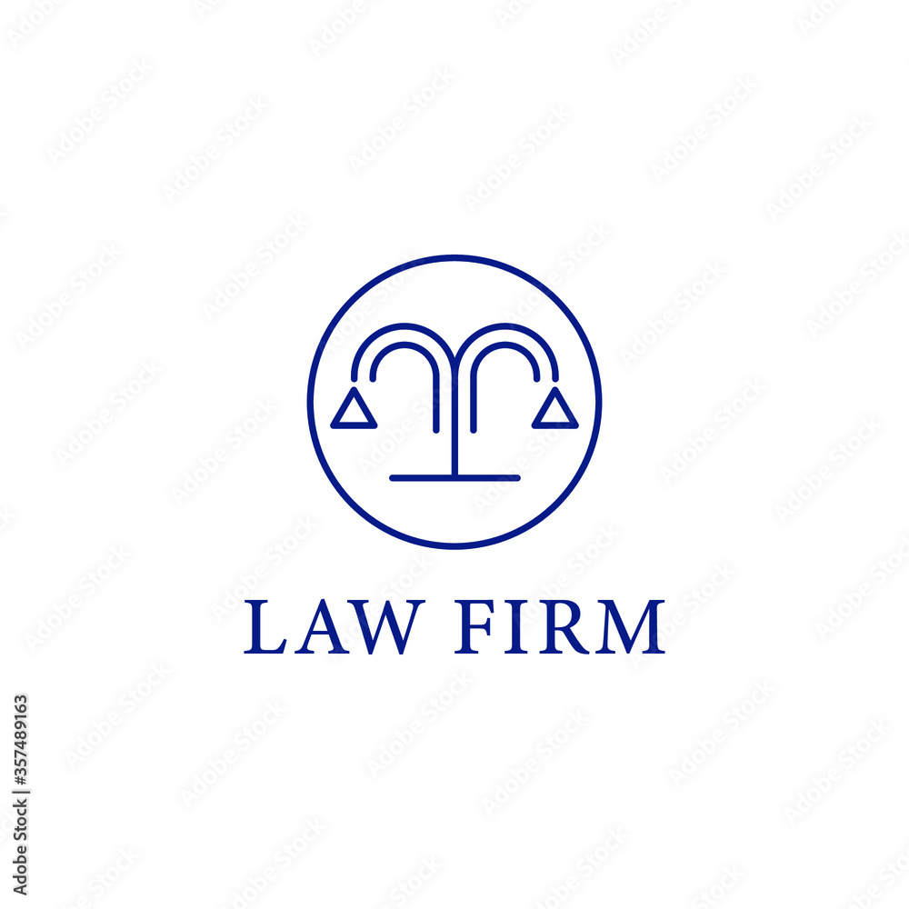 Justice Scales template logo design inspiration. Law firm and Attorney office luxury elegant Premium Quality symbol icon vector illustration Justice Scales template logo design inspiration. Law firm and Attorney office luxury elegant Premium Quality symbol icon vector illustration
