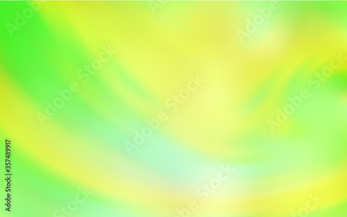 Light Green, Yellow vector abstract bright template.