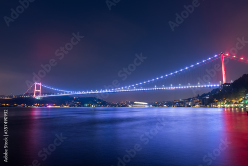 Fatih Sultan Mehmet Bridge in Istanbul, © resul