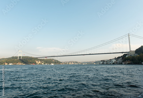 Fatih Sultan Mehmet Bridge in Istanbul, photo