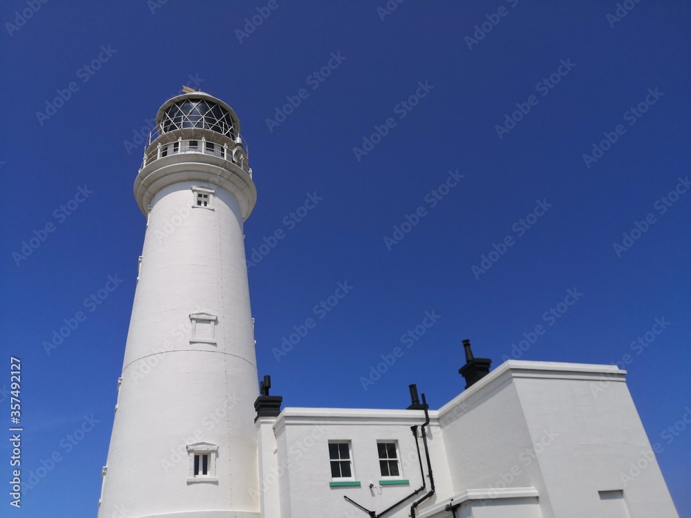Flamborough Head Lighthouse Yorkshire UK