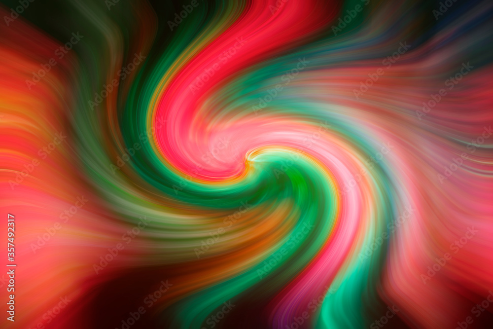 abstract red green spiral waves abstract red green spiral waves