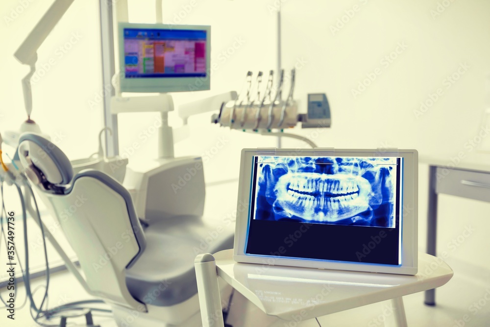 Naklejka premium Dentist Dental Studio