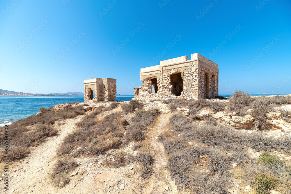 Marcello beach - Cyclades island - Aegean sea - Paroikia (Parikia) Paros - Greece