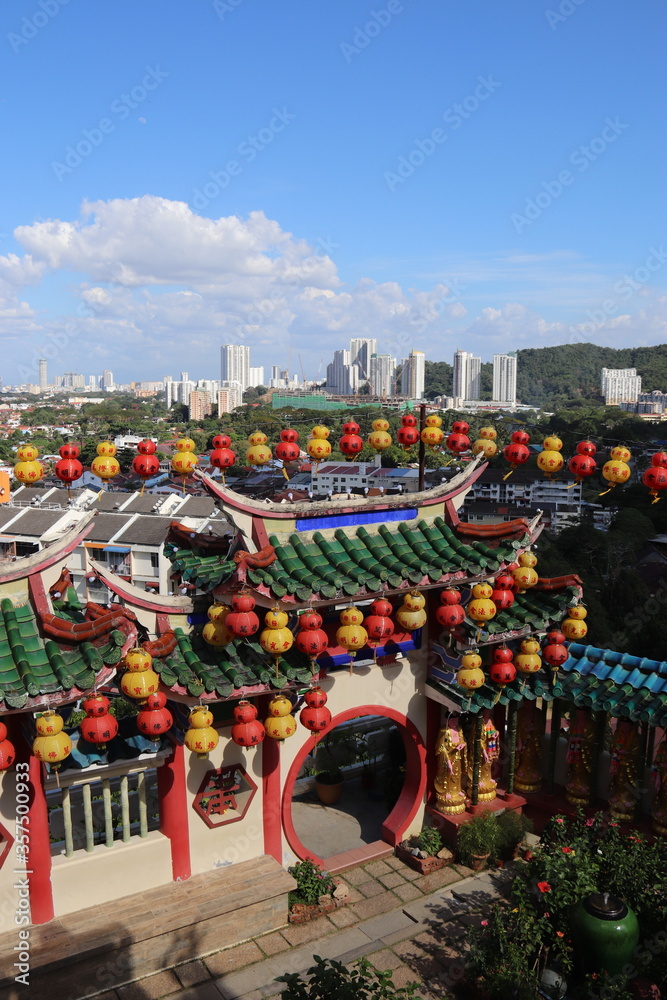 Fototapeta premium Temple Kek Lok Si à George Town, Malaisie 