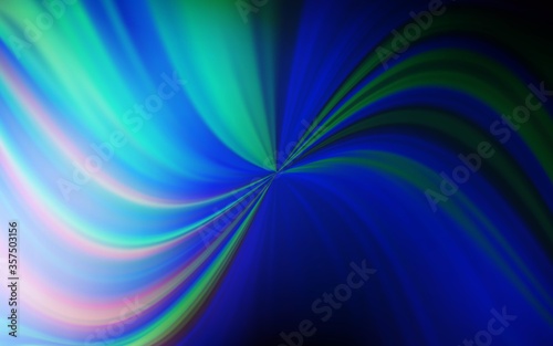 Dark BLUE vector blurred pattern.