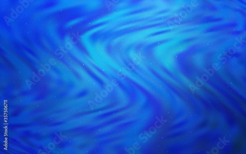 Light BLUE vector texture with milky way stars.