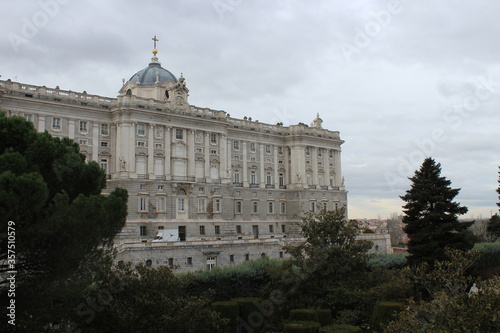Royal Palace called Palazio Real in Madrid, Spain. photo