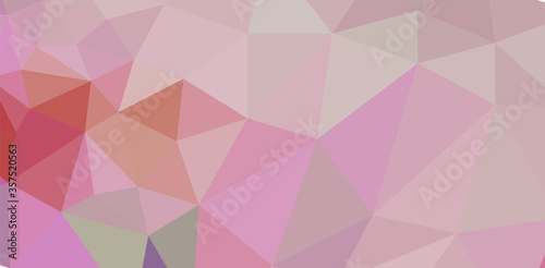 Light pink polygonal design pattern