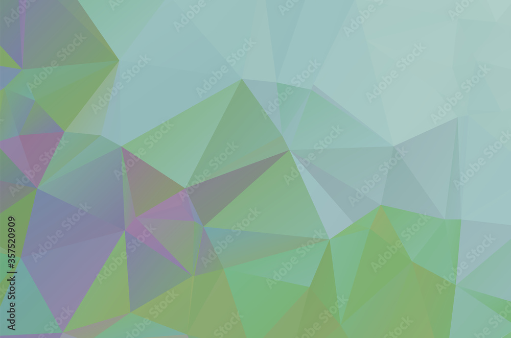 Dark Multicolor vector texture with colored Low Poly background Decorative vector