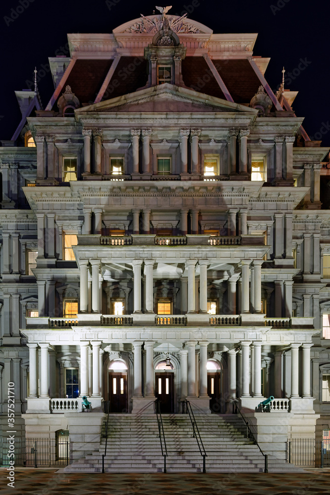 Eisenhower Executive Office Building, federal government building occupied by the Executive Office of the President in Washington D.C.