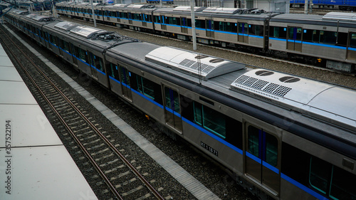 The atmosphere at the Mass Rapid Transit (MRT) Station, Lebak Bulus, South Jakarta, Indonesia, 13 June 2020.