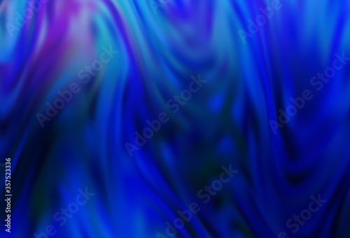 Dark BLUE vector glossy abstract background.