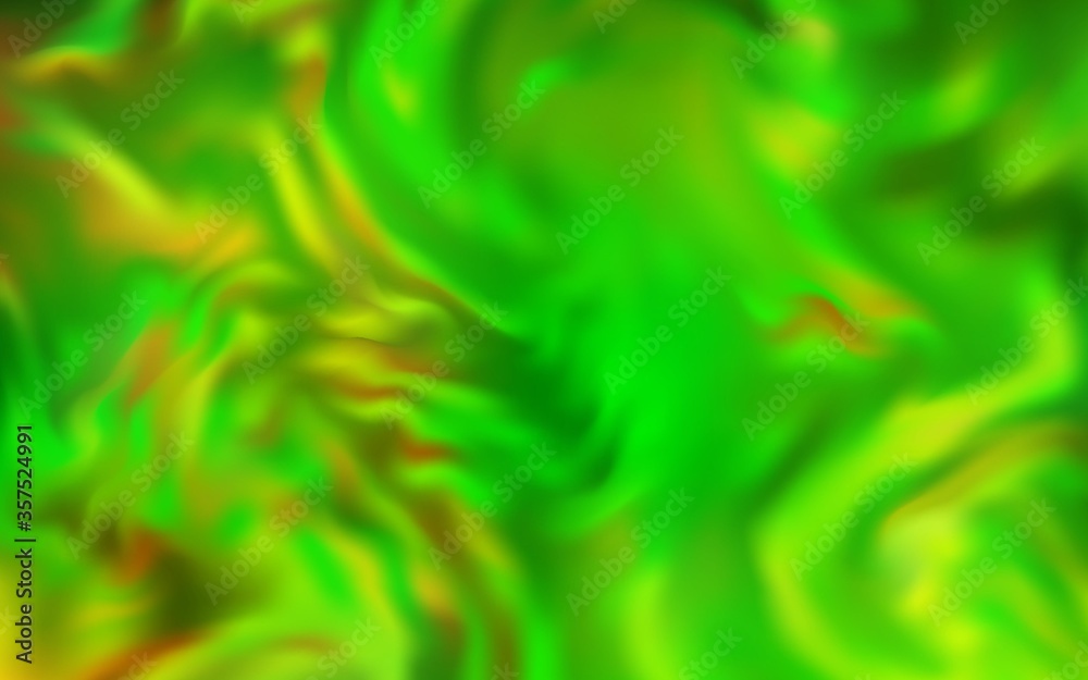 Obraz premium Light Green, Yellow vector abstract layout.