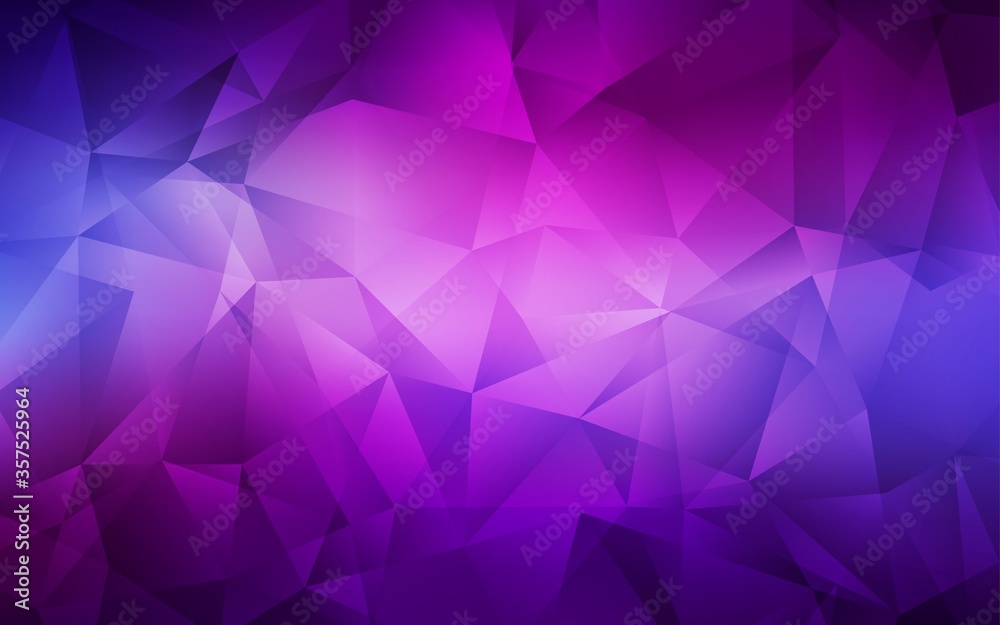Light Purple, Pink vector low poly layout. Light Purple, Pink vector low poly layout.