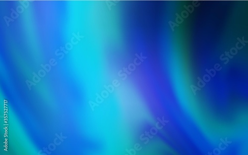 Dark BLUE vector blurred shine abstract background.