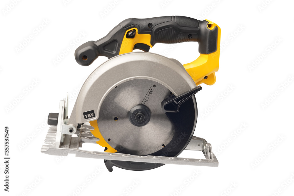 Power Tools , circular saws on a white background