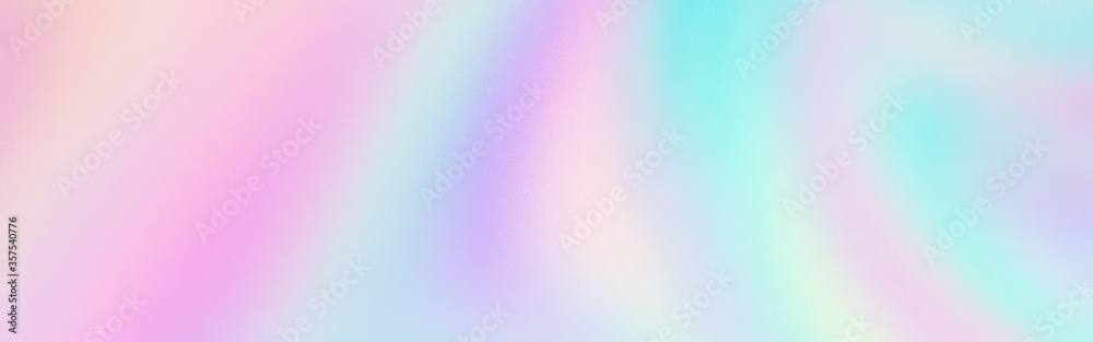 Fototapeta premium abstract holographic texture rainbow banner holo blur blank background