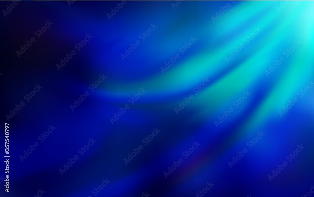Dark BLUE vector blurred template. Dark BLUE vector blurred template.