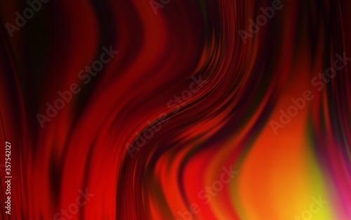 Dark Red vector blurred shine abstract background.