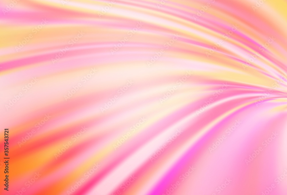 Fototapeta premium Light Pink, Yellow vector modern elegant backdrop.