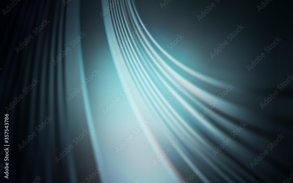 Light BLUE vector backdrop with bent lines. Light BLUE vector backdrop with bent lines.