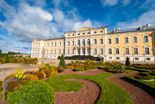 Rundale Palance is a major baroque palaces built for the Dukes of Courland