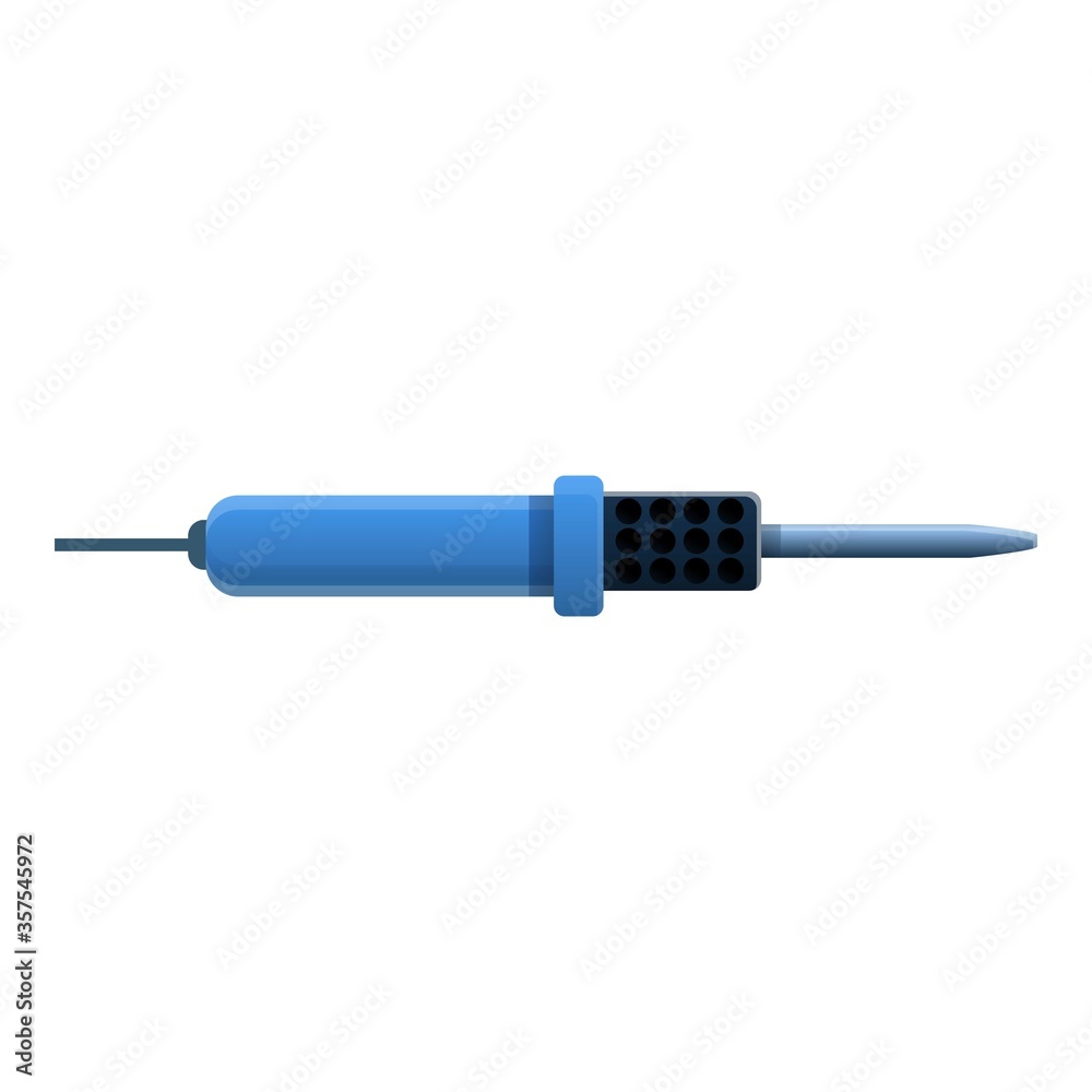 Cable soldering icon. Cartoon of cable soldering vector icon for web design isolated on white background Cable soldering icon. Cartoon of cable soldering vector icon for web design isolated on white background