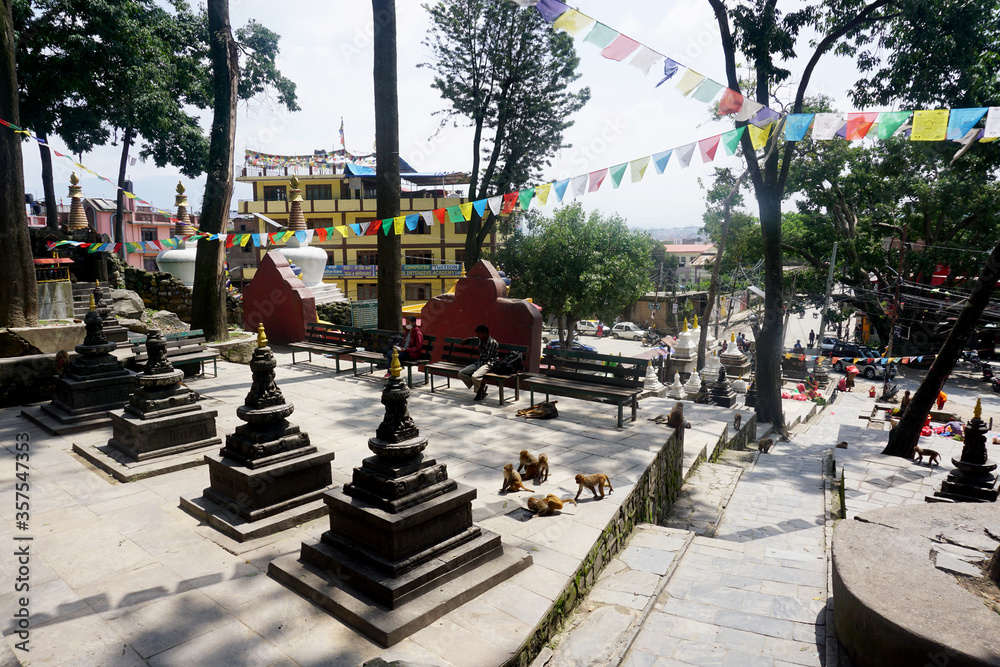 KI.ネパール：カトマンズ
NEPAL:Kathmandu
日常の風景６　ひとり旅　スワヤンブナート仏塔