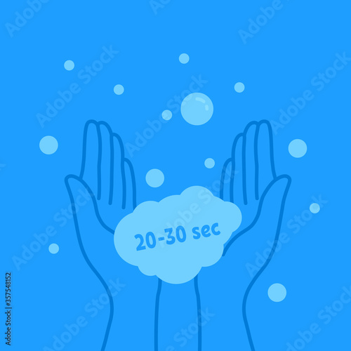 hand washing time like main rule hygiene