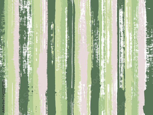 Sloopy gouache vertical lines vector pattern.