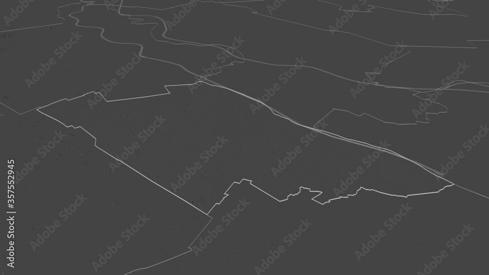 Cần Thơ, city with its capital, zoomed and extruded on the bilevel map of Vietnam in the conformal Stereographic projection. Animation 3D Cần Thơ, city with its capital, zoomed and extruded on the bilevel map of Vietnam in the conformal Stereographic projection. Animation 3D