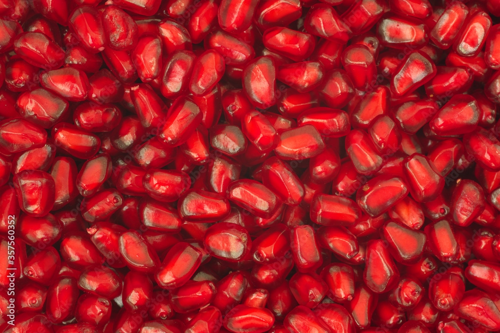 Macro texture of pomegranate. Macro texture of pomegranate.