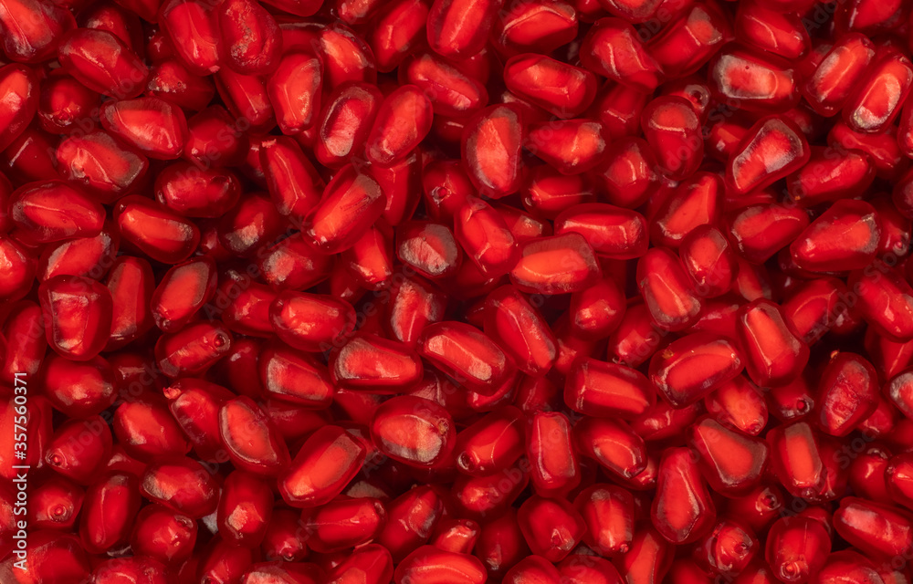 Macro texture of pomegranate. Macro texture of pomegranate.