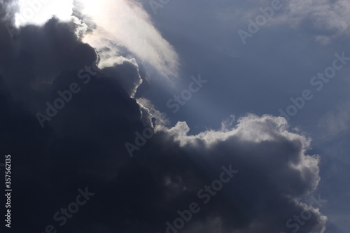 夏の空の綺麗な積乱雲 © zheng qiang