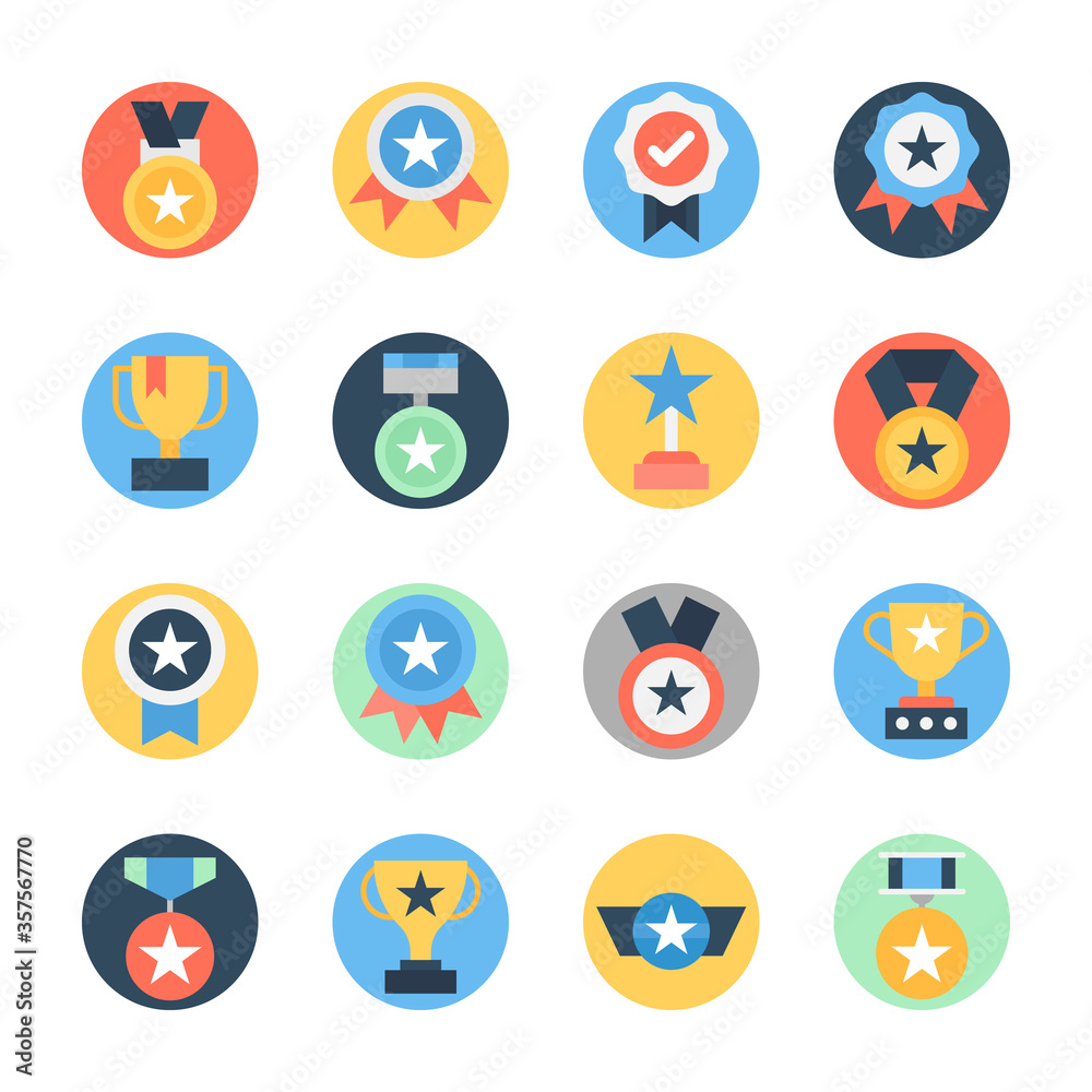 Awards and Trophies Icons Pack