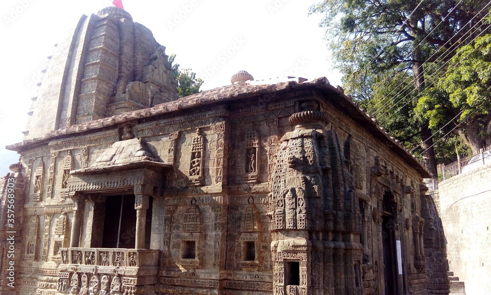 Fototapeta premium Ancient Shiva Temple Triloknath, Mandi India