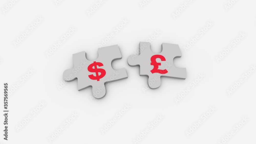Dollar puzzle and pound puzzle, capital cooperation Dollar puzzle and pound puzzle, capital cooperation