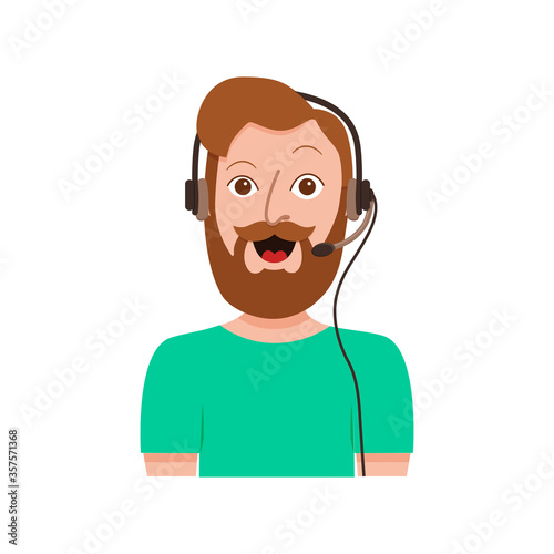 Call center customer support phone operator assistants