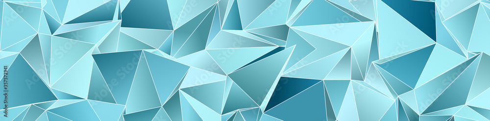 Fototapeta premium Abstract Low-Poly background. triangulated texture. Design 3d. Polygonal geometrical pattern. Triangular modern style