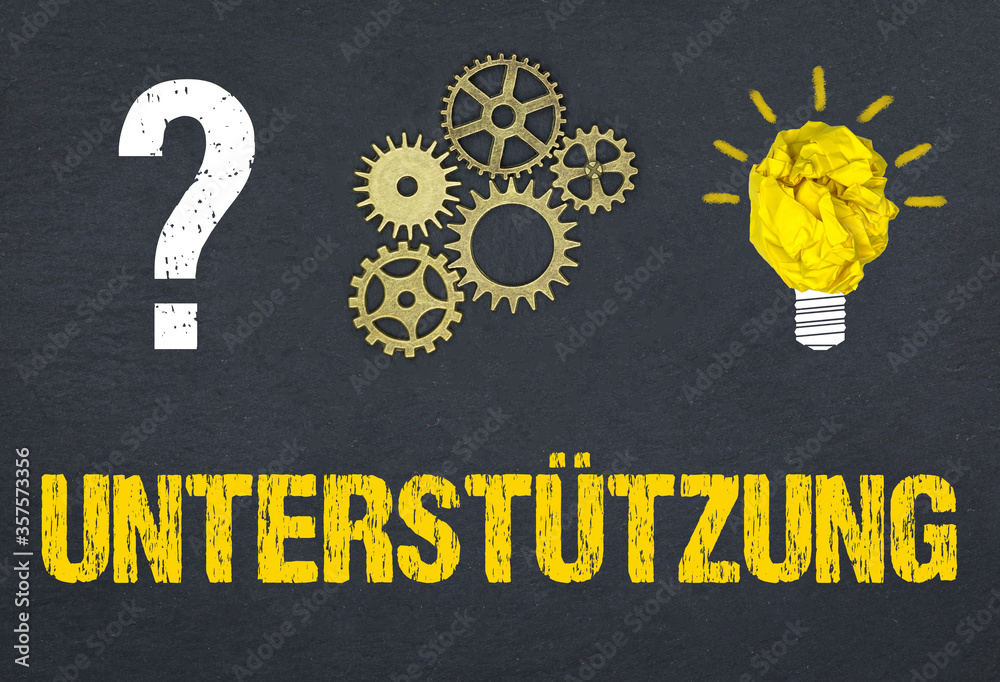 Obraz premium Unterstützung